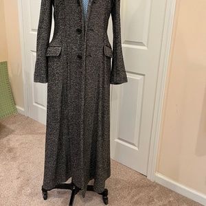 Ralph Lauren long maxi tweed coat